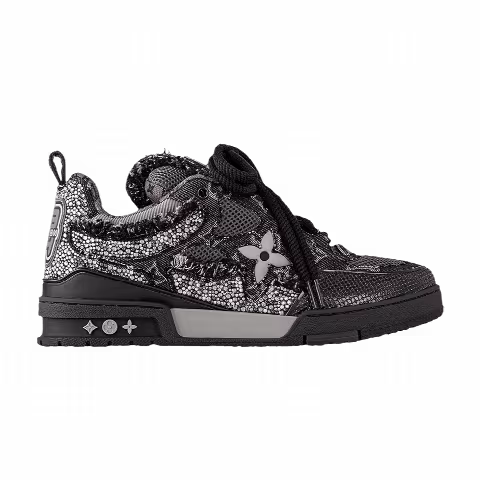 Louis Vuitton Skate Sneaker 'Black Swarovski Monogram'