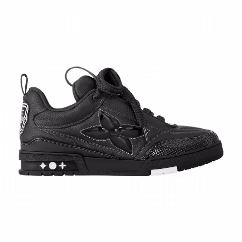 Louis Vuitton Skate Sneaker 'Oversized Flower - Black'