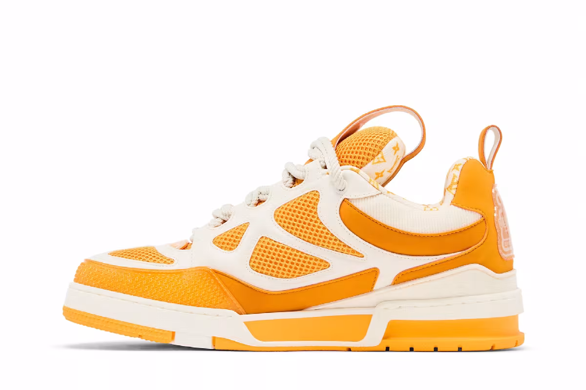 Louis Vuitton Skate Sneaker Yellow, view 4