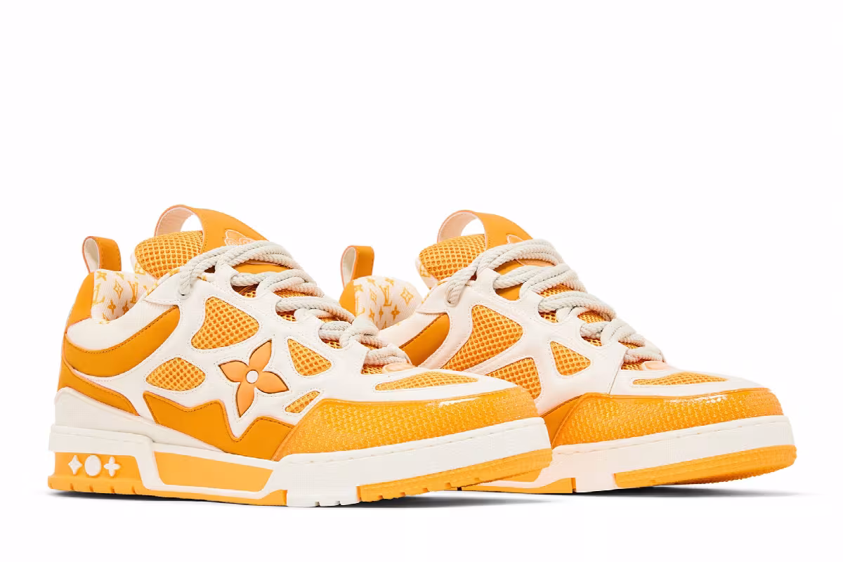 Louis Vuitton Skate Sneaker Yellow, view 9