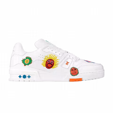 Yayoi Kusama x Louis Vuitton Trainer 'Faces - White'