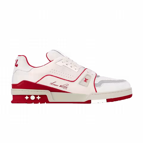 Louis Vuitton Trainer 'White Red'
