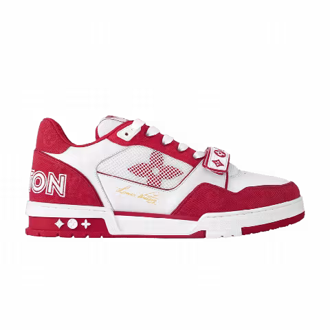 Louis Vuitton Trainer 'Monogram Denim - Red'