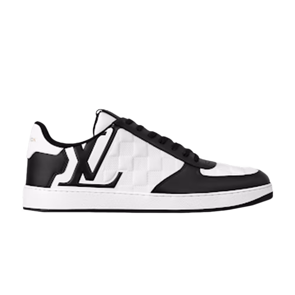 Louis Vuitton Rivoli Sneaker Embossed Damier - Black White