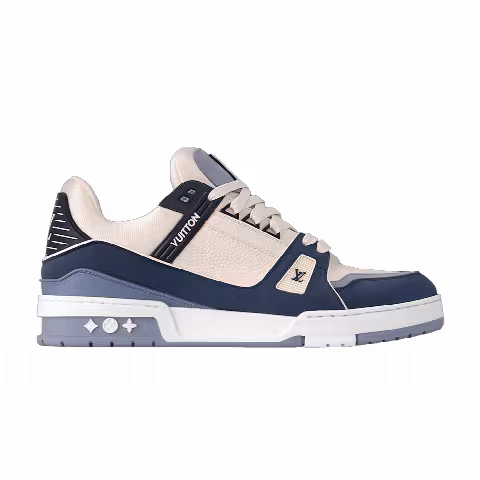 Louis Vuitton Trainer 'Cream Blue'