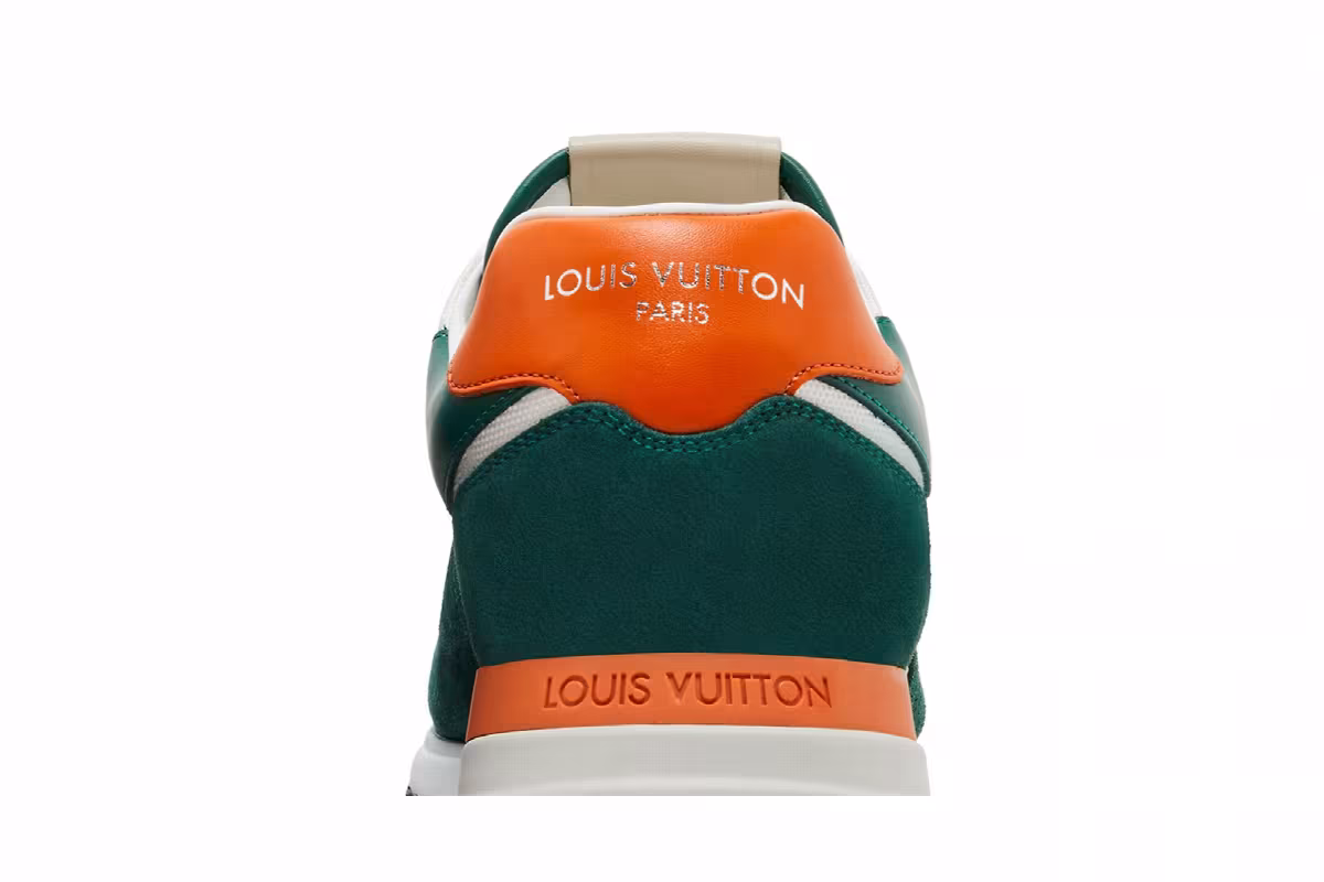 Louis Vuitton Run Away Sneaker Green Monogram, view 8