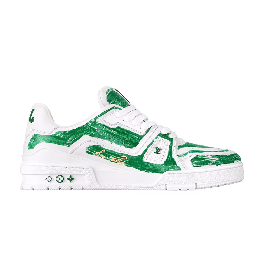 Louis Vuitton Trainer Colored-In Motif - Green