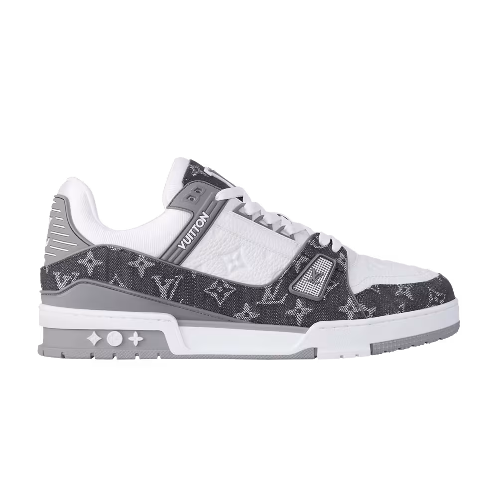 Louis Vuitton Trainer Monogram Denim - Grey