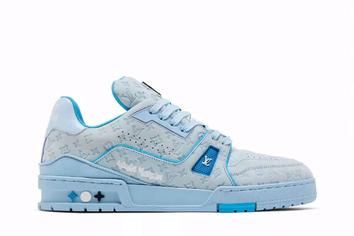 Tyler, the Creator x Louis Vuitton Trainer Blue, view 2