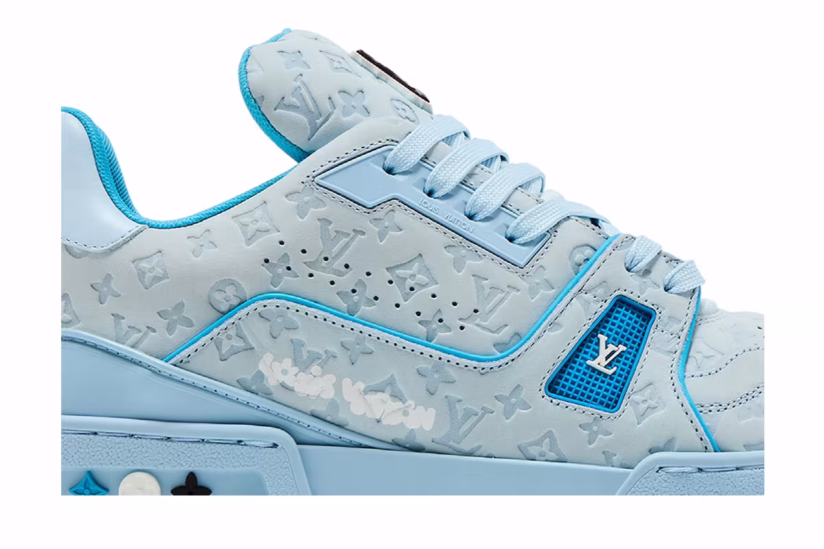 Tyler, the Creator x Louis Vuitton Trainer Blue, view 3