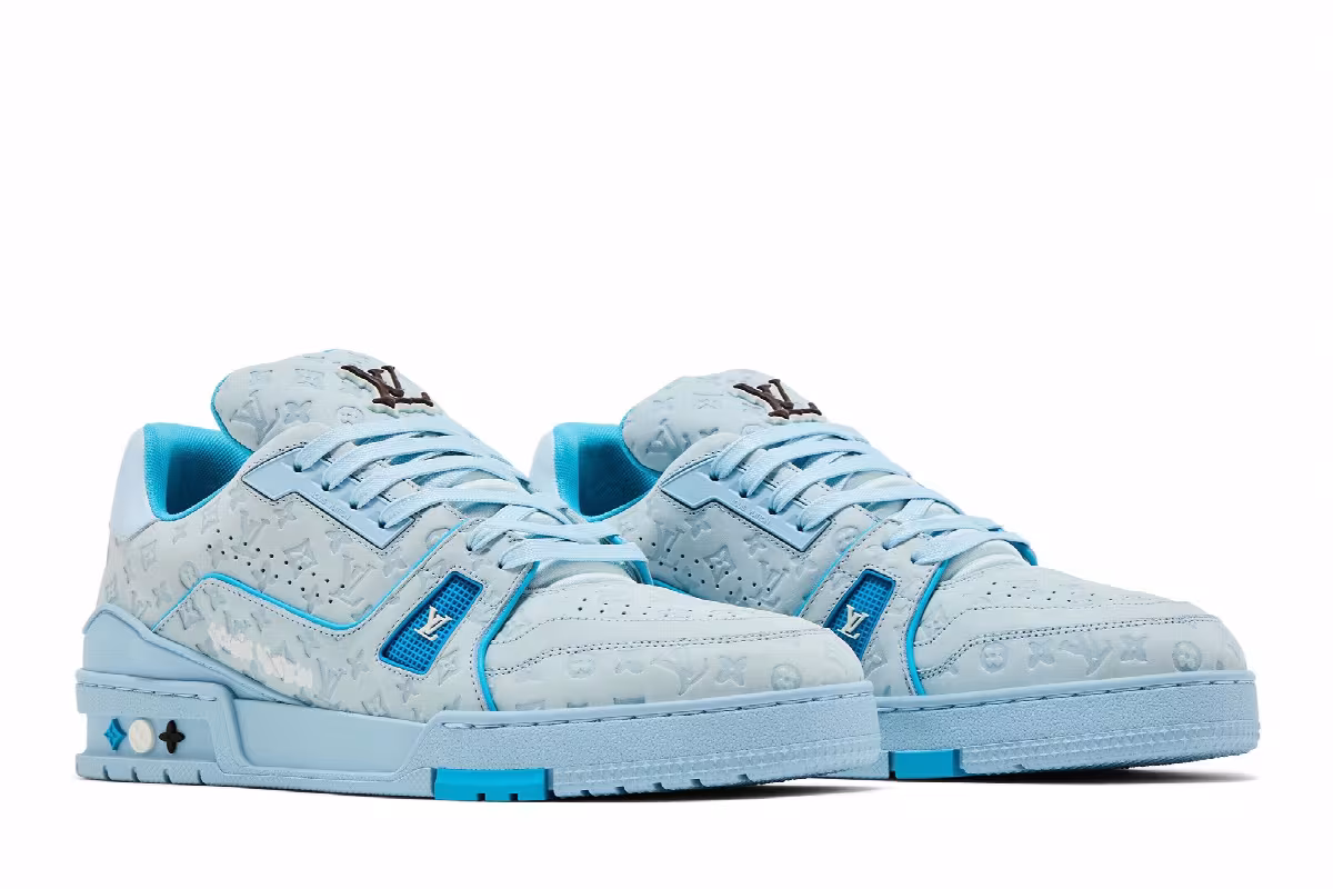 Tyler, the Creator x Louis Vuitton Trainer Blue, view 9