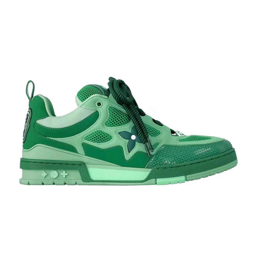 Louis Vuitton Skate Sneaker Green Light Green