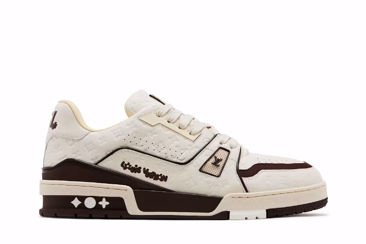 Tyler, the Creator x Louis Vuitton Trainer White Mocha, view 2