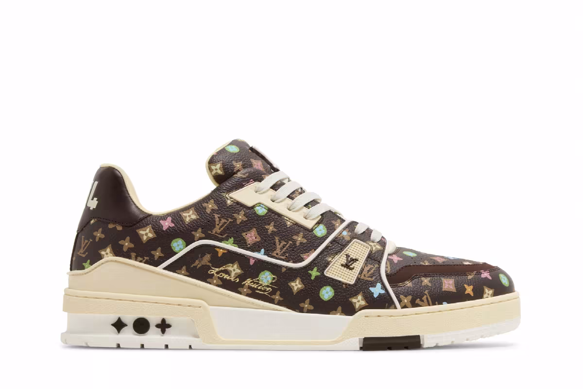 Louis Vuitton Trainer Mocha Multi-Color Monogram, view 2