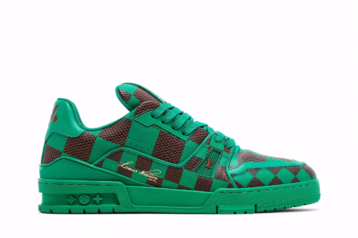 Louis Vuitton Trainer Damier Pop - Green, view 2