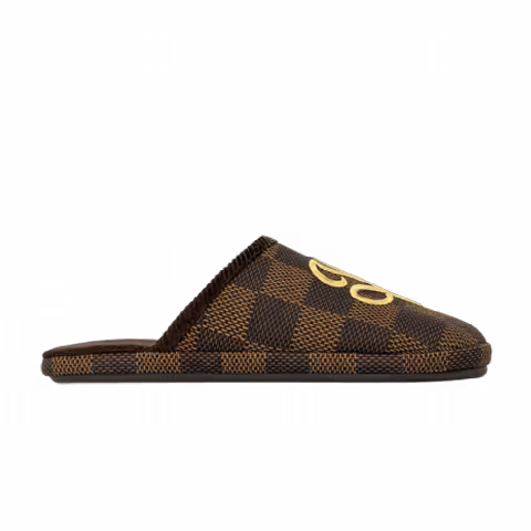 Louis Vuitton Palace Slipper 'Damier Pop - Ebene'