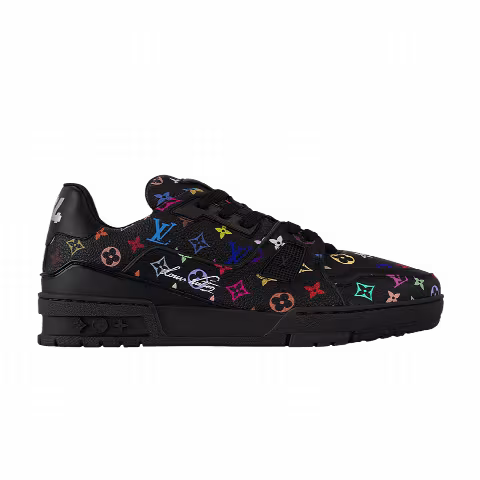 Takashi Murakami x Louis Vuitton Trainer 'Black'