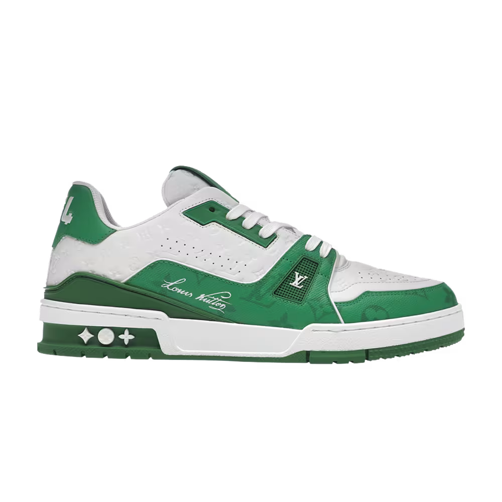 Louis Vuitton Trainer Low #54 Mini Monogram - Green White