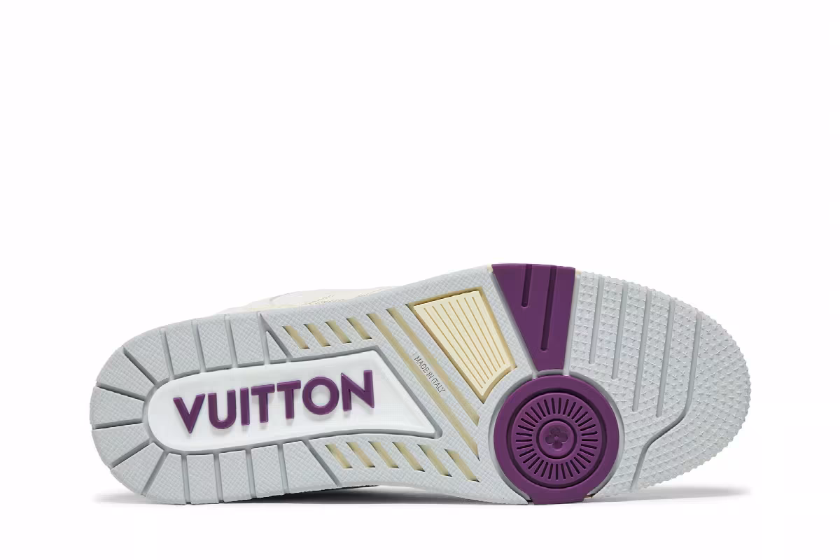 Louis Vuitton Trainer Violet Mesh, view 5