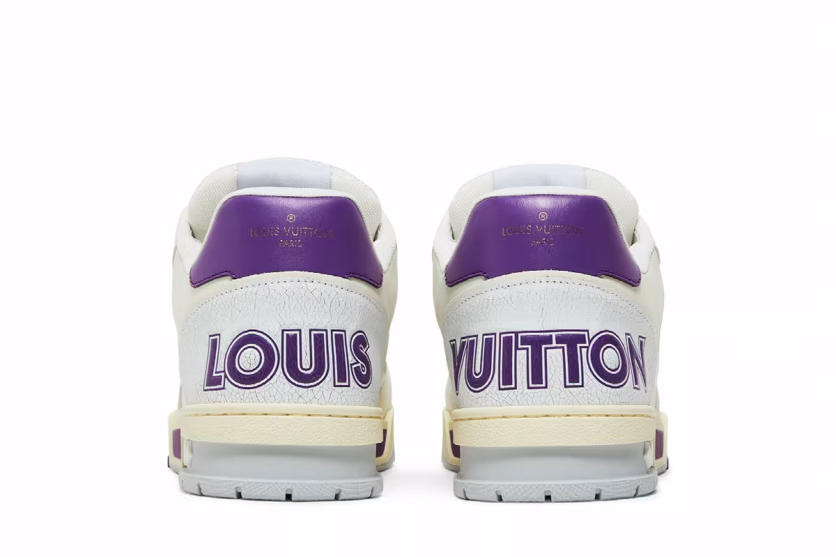 Louis Vuitton Trainer Violet Mesh, view 7