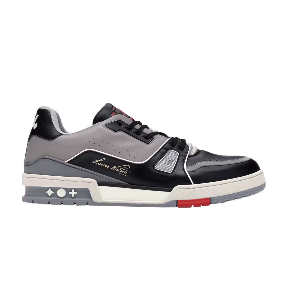 Louis Vuitton Trainer Low Black Grey