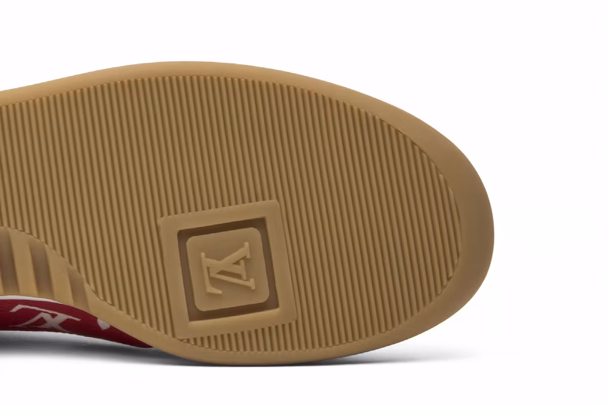 Supreme x Louis Vuitton Sport Sneaker Monogram Red, view 6