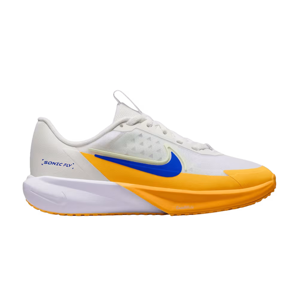 Nike Sonic Fly GS White Yellow Hyper Royal