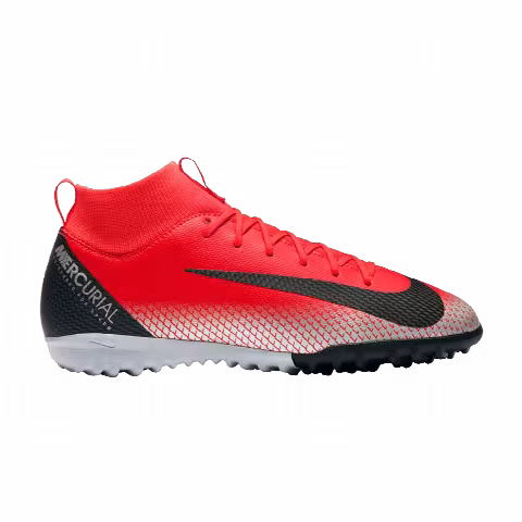 Nike SuperflyX 6 Academy LVL UP TF GS 'Bright Crimson Chrome'