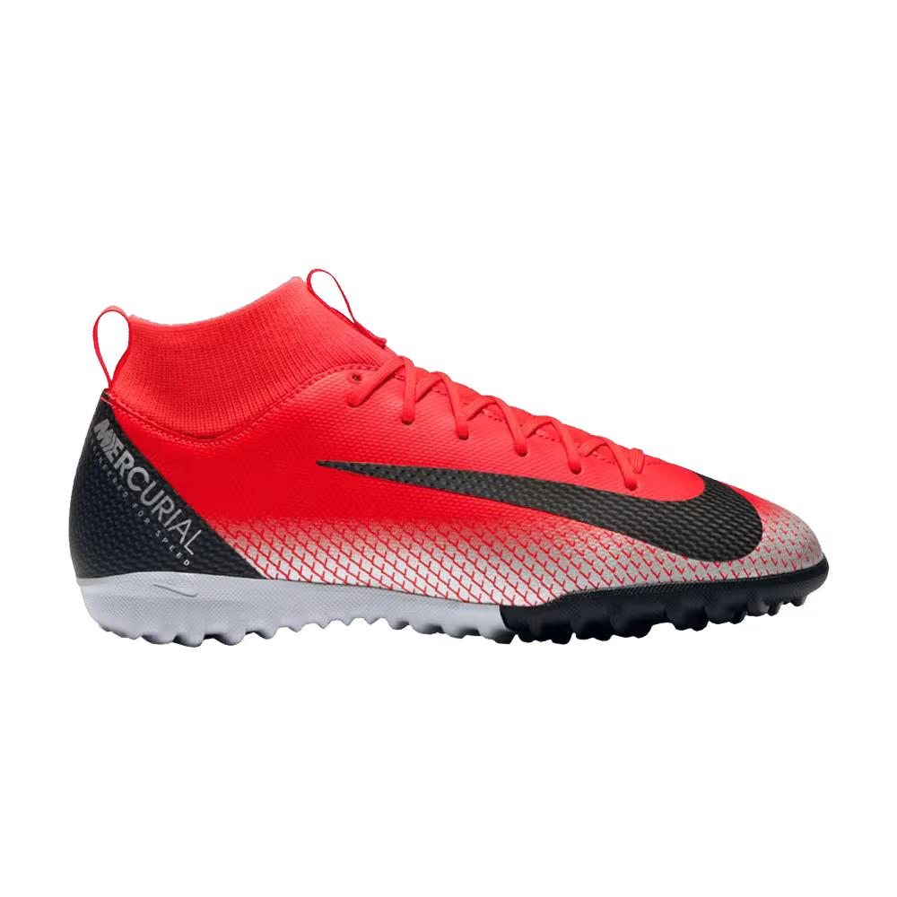 Nike SuperflyX 6 Academy LVL UP TF GS Bright Crimson Chrome