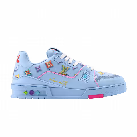 Louis Vuitton LV Trainer 'Monogram Donuts Blue'