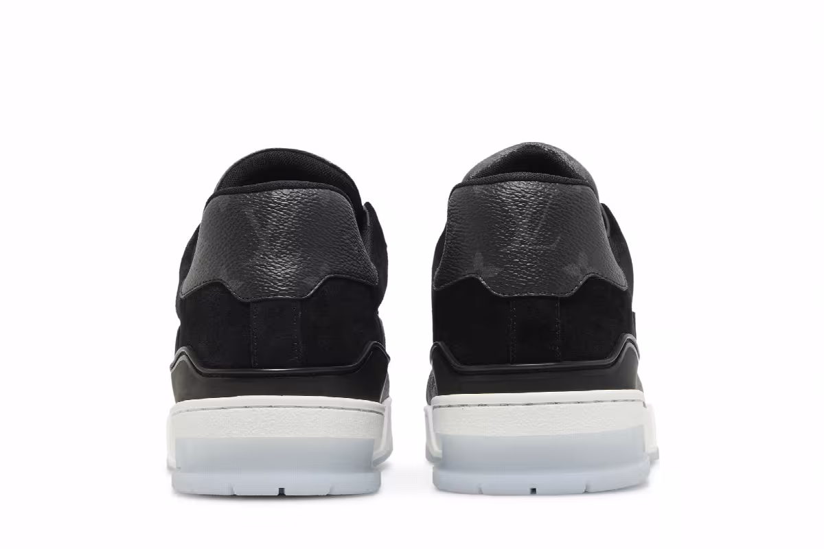Louis Vuitton Trainer Low Black Monogram, view 7