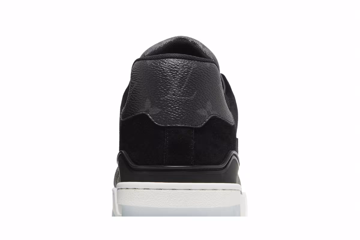Louis Vuitton Trainer Low Black Monogram, view 8