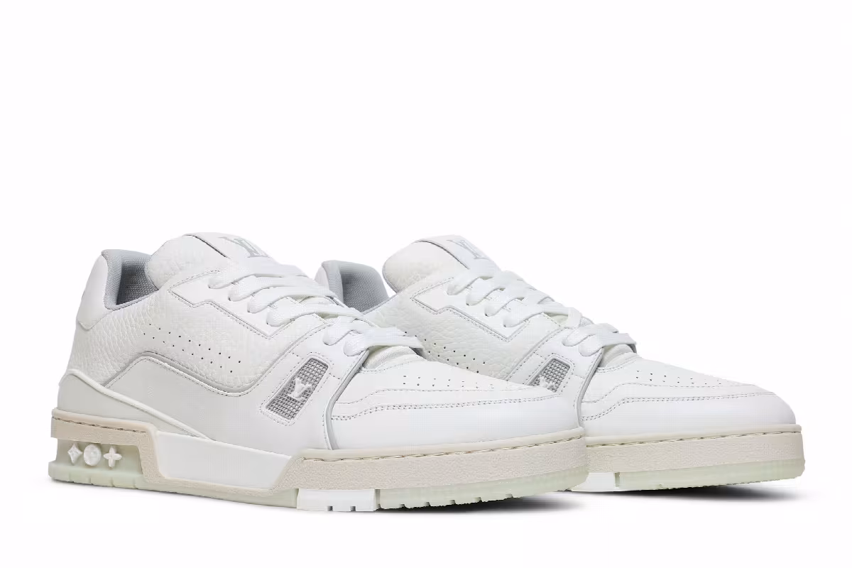 Louis Vuitton Trainer Low White, view 9