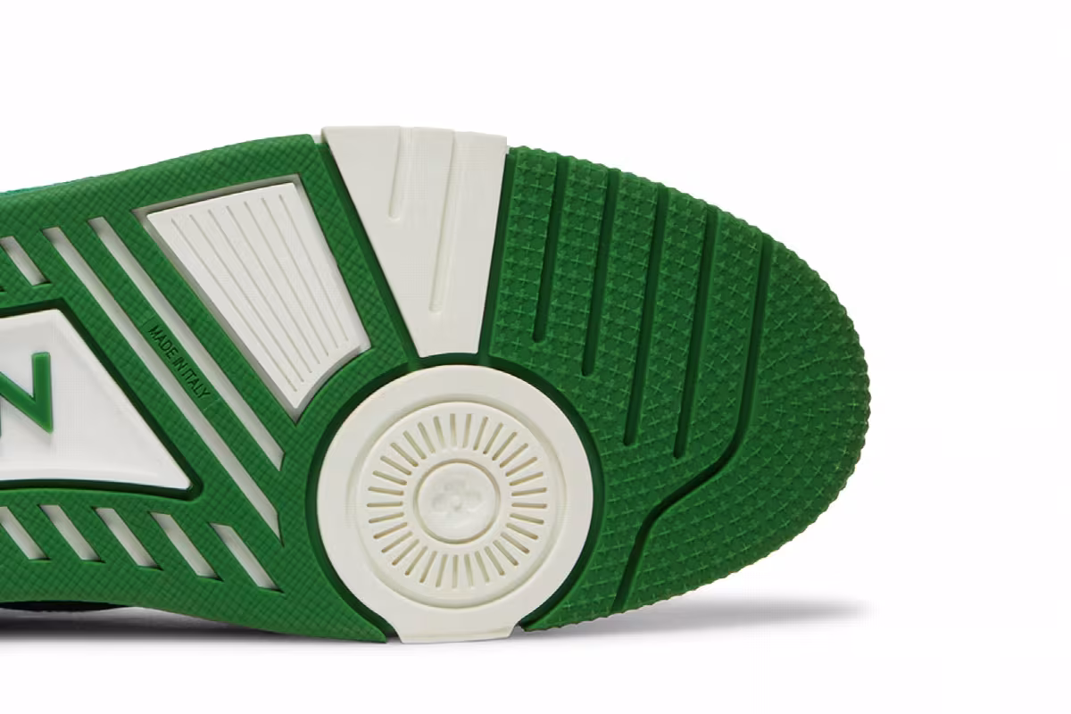 Louis Vuitton Trainer Green Monogram Denim, view 6