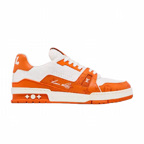 Louis Vuitton Trainer Low 'Orange Monogram'