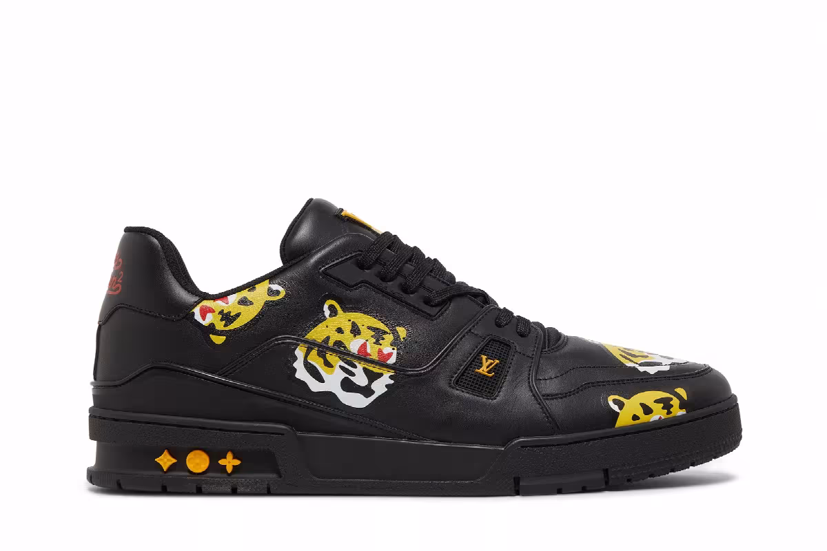 Nigo x Louis Vuitton Trainer Tiger, view 2