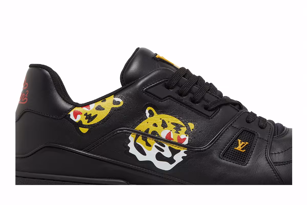 Nigo x Louis Vuitton Trainer Tiger, view 3