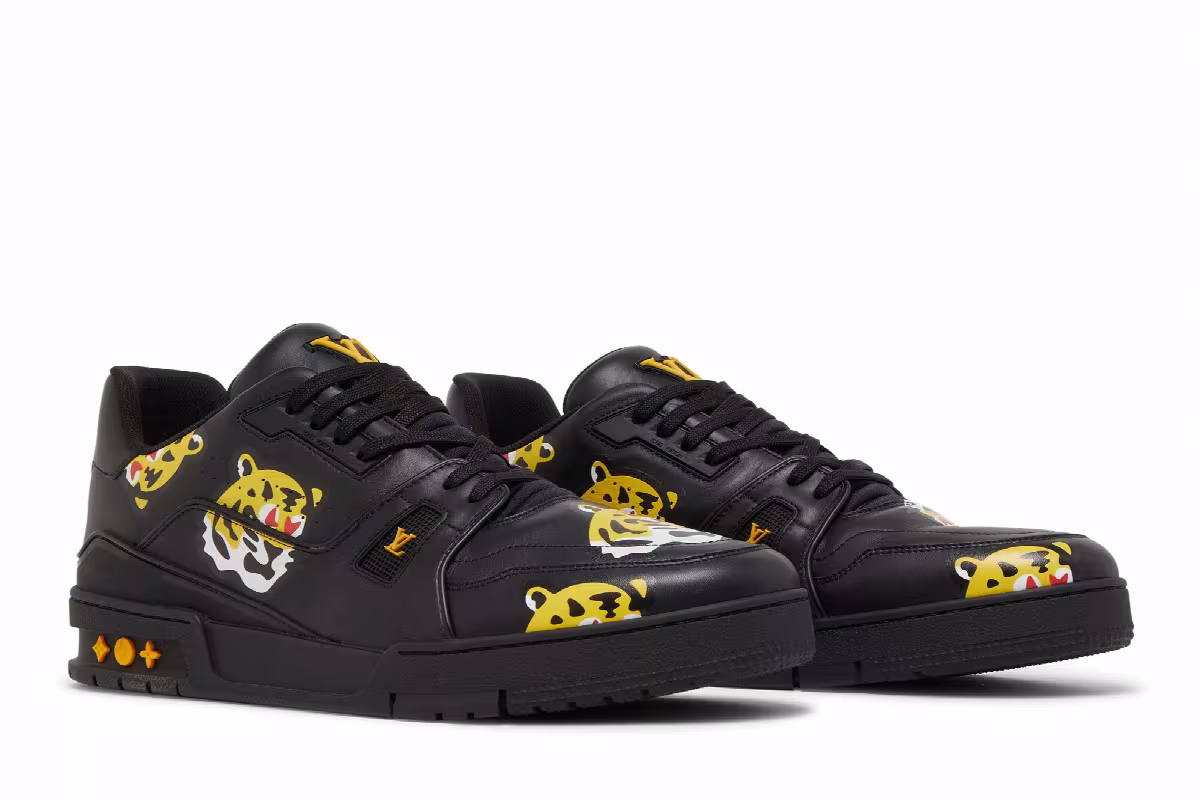 Nigo x Louis Vuitton Trainer Tiger, view 9