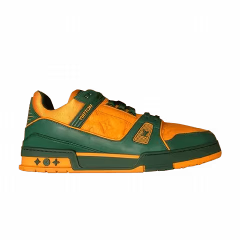 Louis Vuitton Trainer 'Green Orange Monogram'