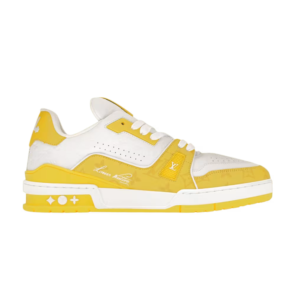 Louis Vuitton Trainer Low #54 Mini Monogram - Yellow