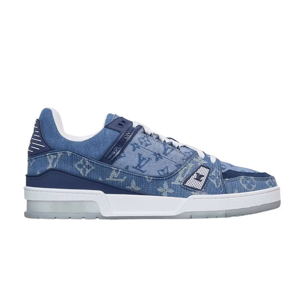 Louis Vuitton Trainer Low Monogram Denim