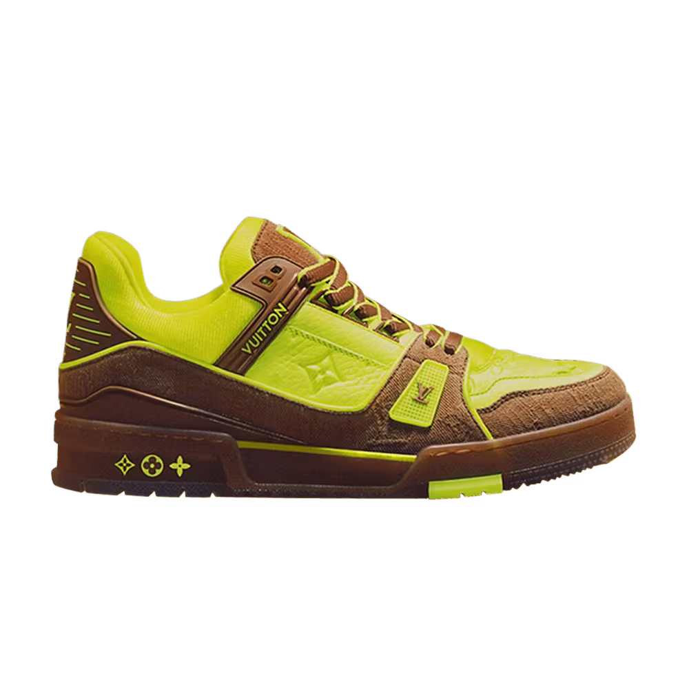 Louis Vuitton Trainer Yellow Monogram