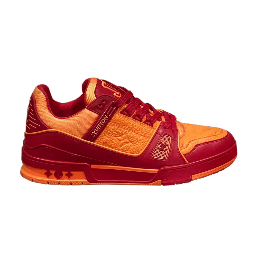 Louis Vuitton Trainer Bordeaux Red