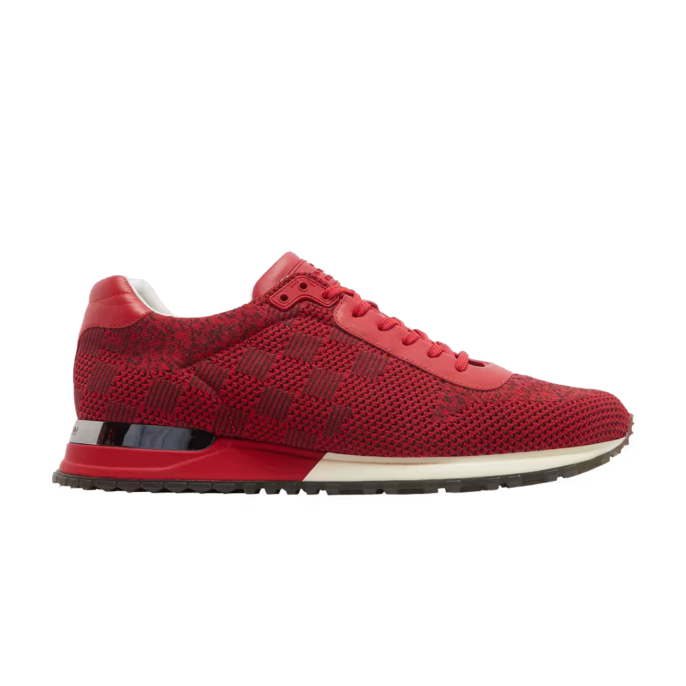Louis Vuitton Run Away Sneaker Red Quilt