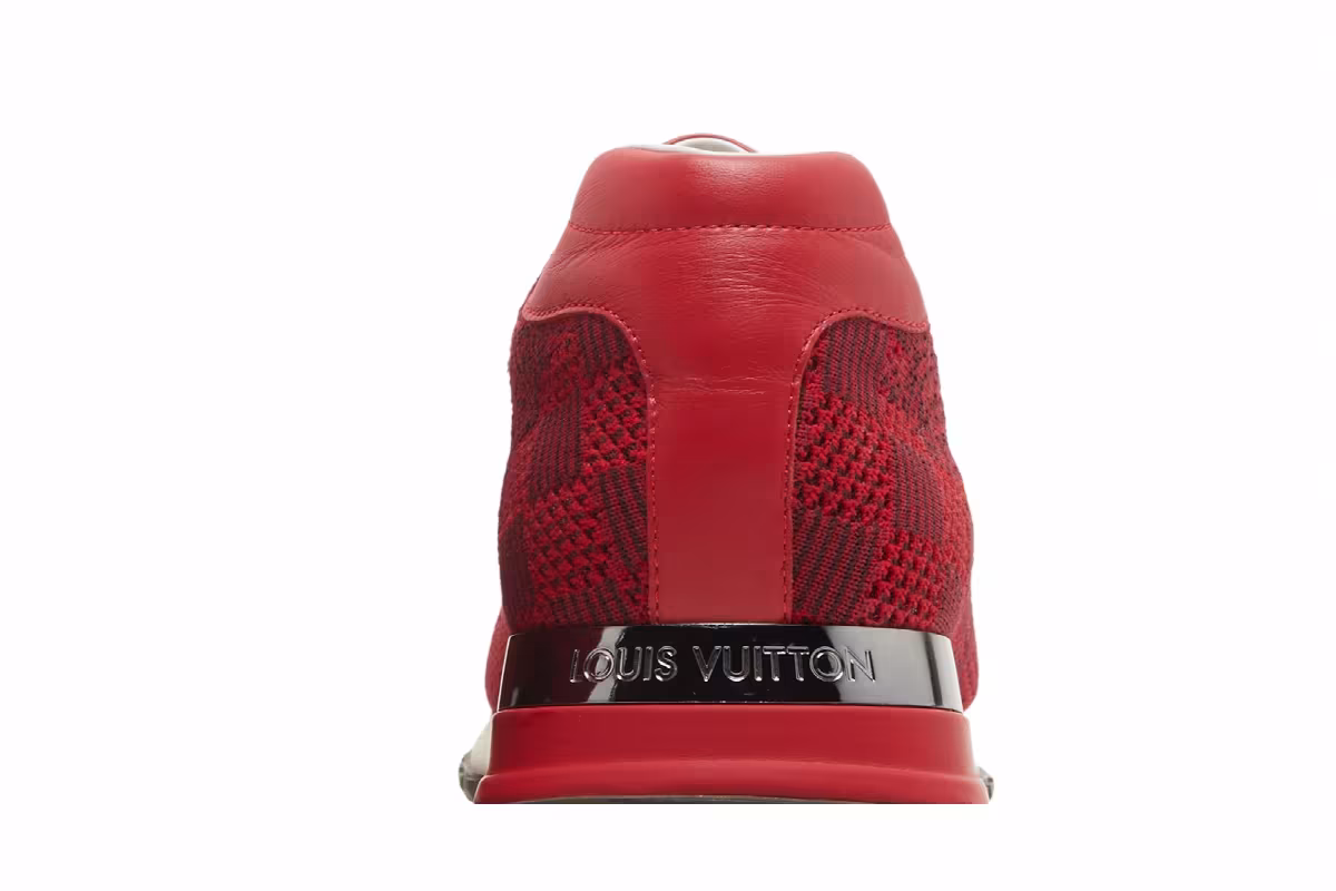 Louis Vuitton Run Away Sneaker Red Quilt, view 8