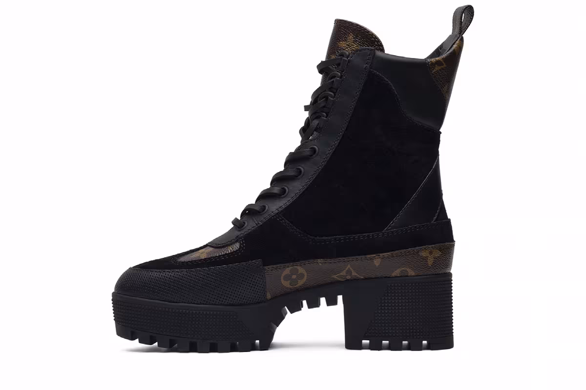Louis Vuitton Women's Laureate Platform Noir, view 4