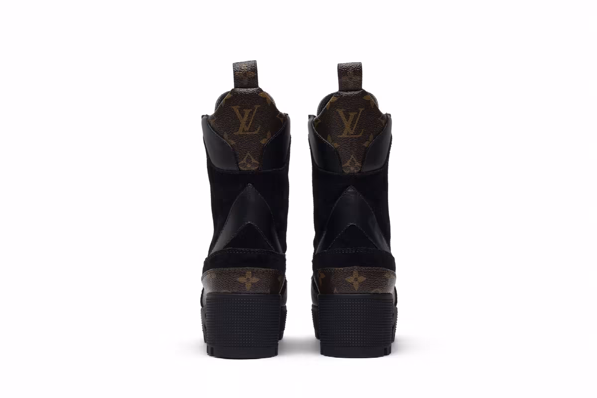Louis Vuitton Women's Laureate Platform Noir, view 7