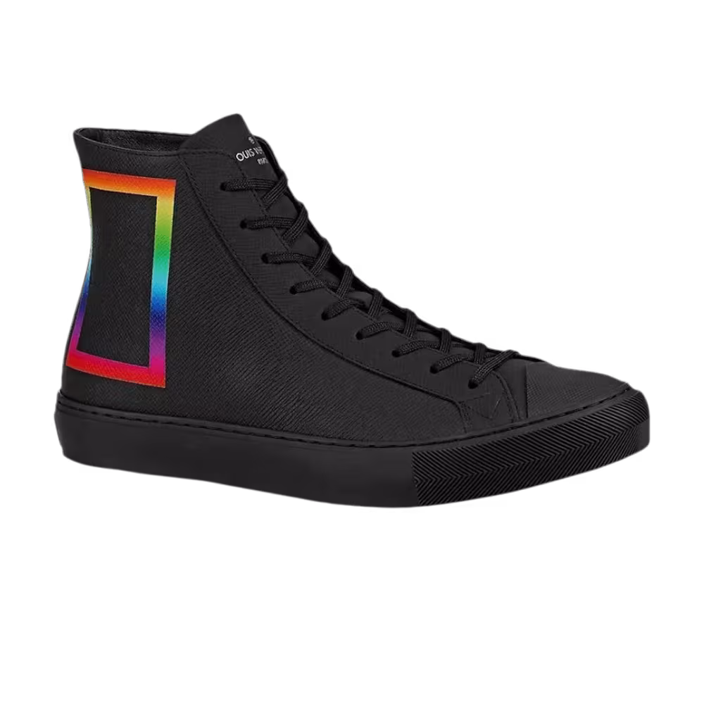 Louis Vuitton Louis Vutton Tattoo Sneaker Boot High Black