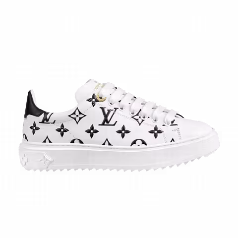Louis Vuitton Wmns Time Out Sneaker 'White Black Monogram'
