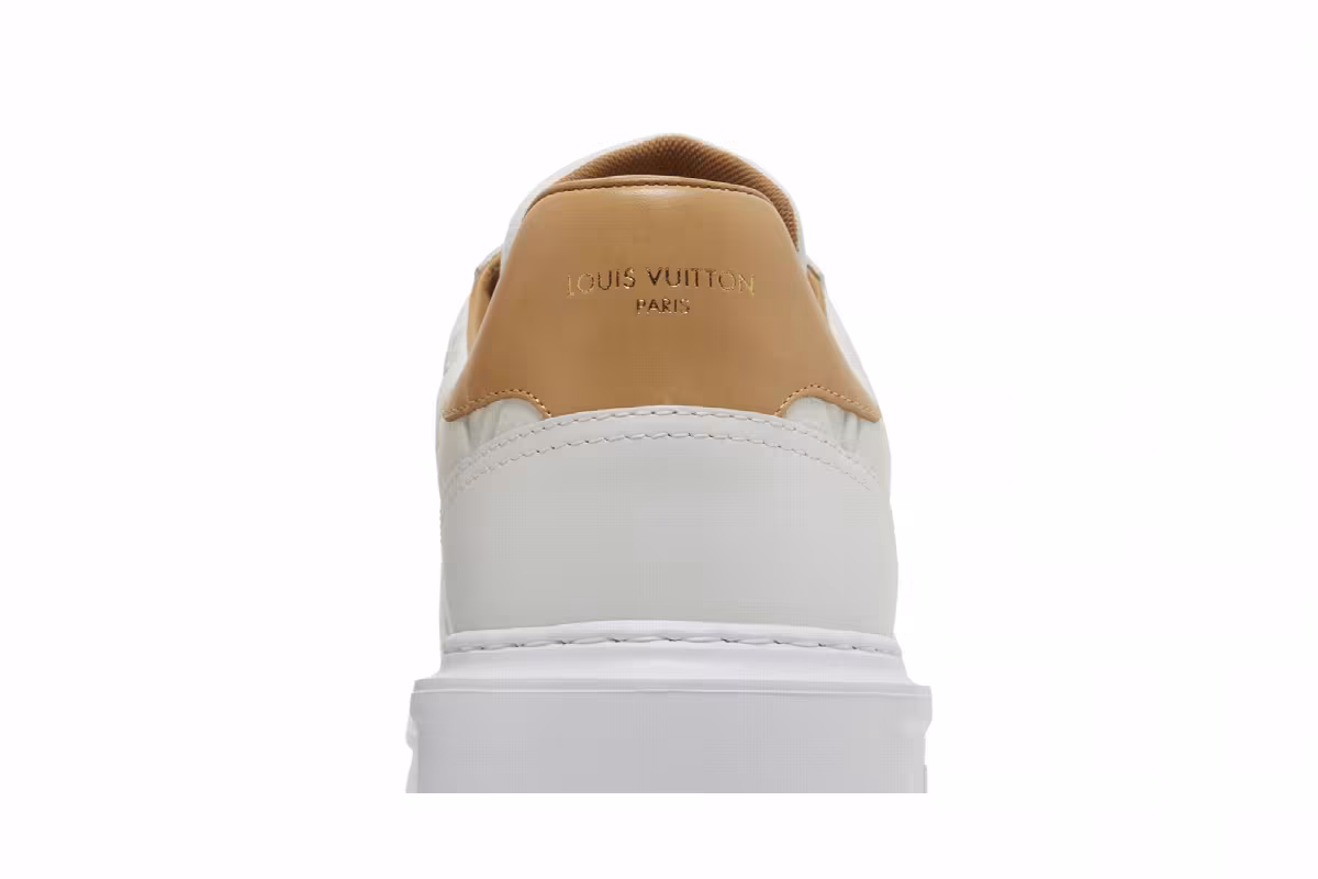 Louis Vuitton Beverly Hills White Brown Monogram Embossed, view 8